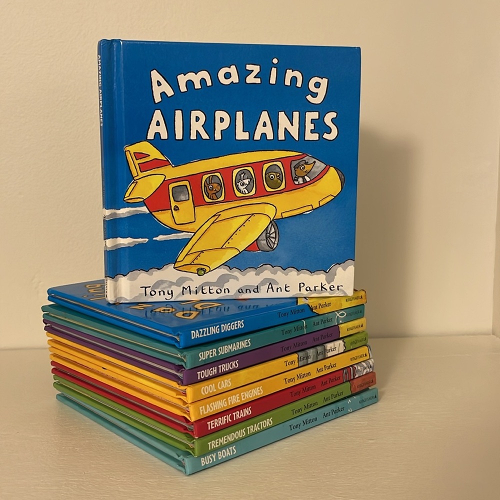 Amazing Machines Tony Mitton Books (Set of 9)